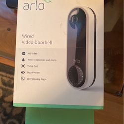 Arlo Wired Video Door Bell 