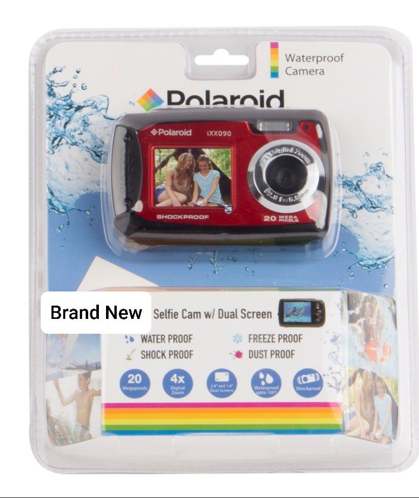 Polaroid 20 Megapixel Digital Camera Waterproof Brand New