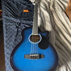 Acoustic Electric Bass Guitar 