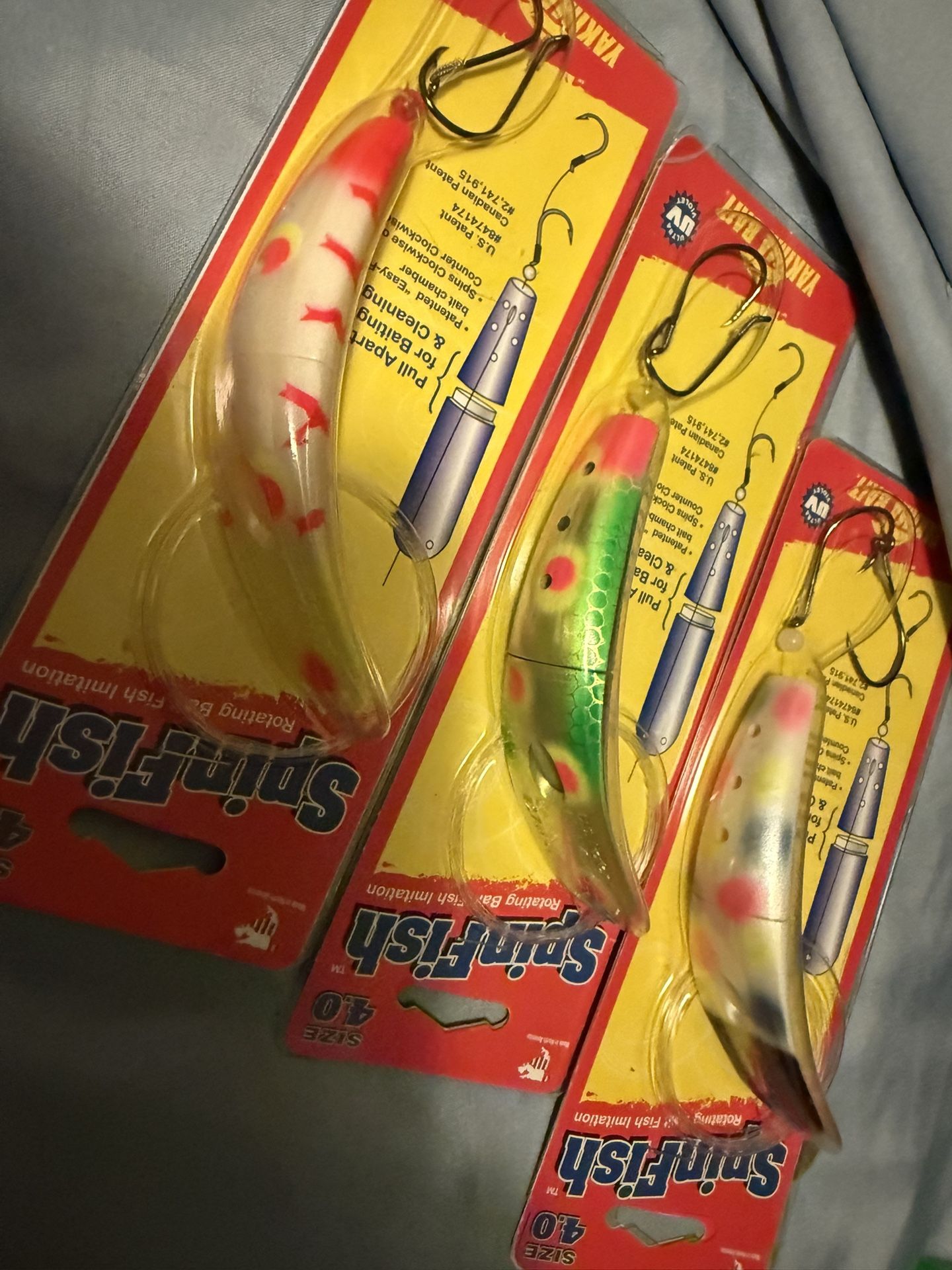 Yakima Bait Spin Fish 4.0