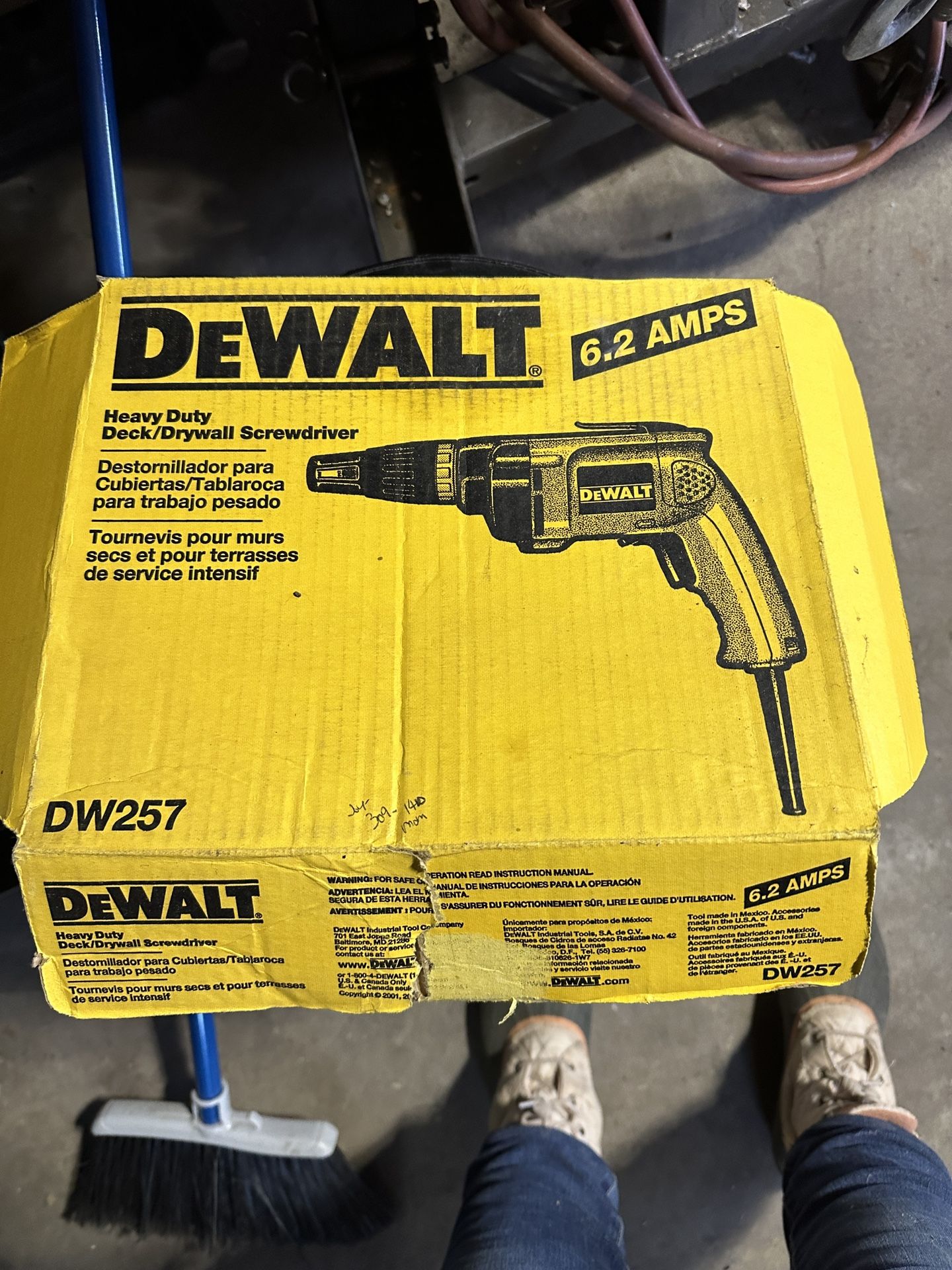 Dewalt Heavy Depth Sensitive Teks Screwdriver 6.5 Amps DW266
