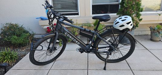 Like New Concord Class 2 Commuter E-bike + Accessories