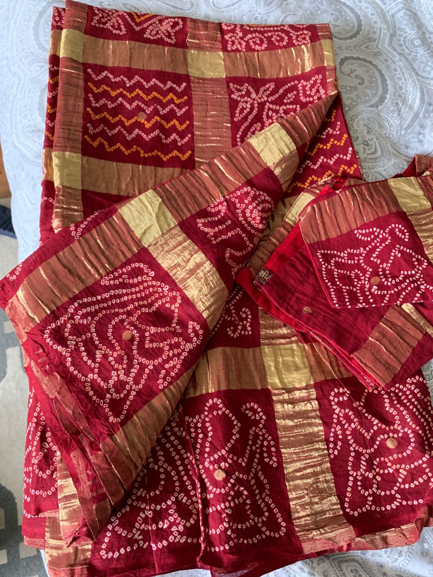 Traditional sari