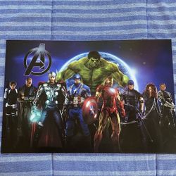 16 x 24 Picture Of Avengers 
