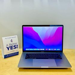 $0Down🍎Apple MacBook Pro 15” Intel Core i9/16GB RAM/512GB⚡️🔥Laptop Comes with Microsoft Office, Logic Pro, Adobe, Final Cut💻 1 Year Wrnty✅