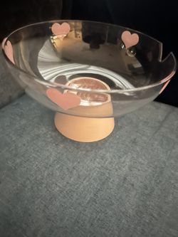 Heart Plastic Bowl 