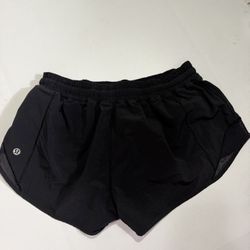 Lululemon Black Running Shorts