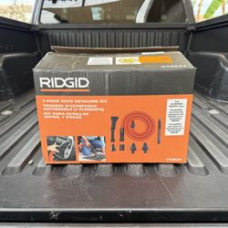 NEW RIDGID 1-1/4 in. Premium Car Cleaning Kit Accessory Shop Vacuum Attachments