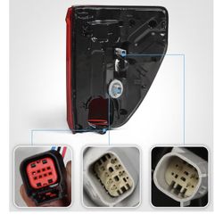 For 2024-25 Ford F-150 F150 Tail Light Left Driver Side w/BLIS OE Style Halogen