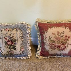 Needlepoint Pillows