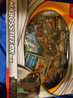 Pokemon mabosstiff ex box