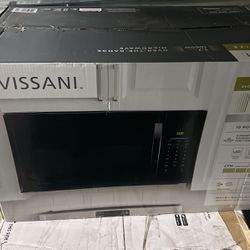 Vissani Family Size Over The Oven Range Microwave 1.7 Cu Ft, 1000 Watts