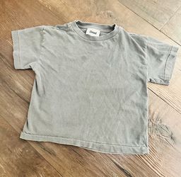 Elwood Kids Oversized Tee  - Charcoal