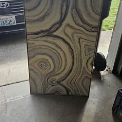 Geode Gold Art Canvas