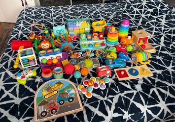 Huge Baby & Toddler Toy + Book Bundle