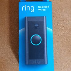 Brand New Never Opened Ring wired doorbell In original box never used never opened. See our other great vintage art antiques jewelry Sports comic book