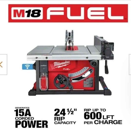 milwaukee table saw