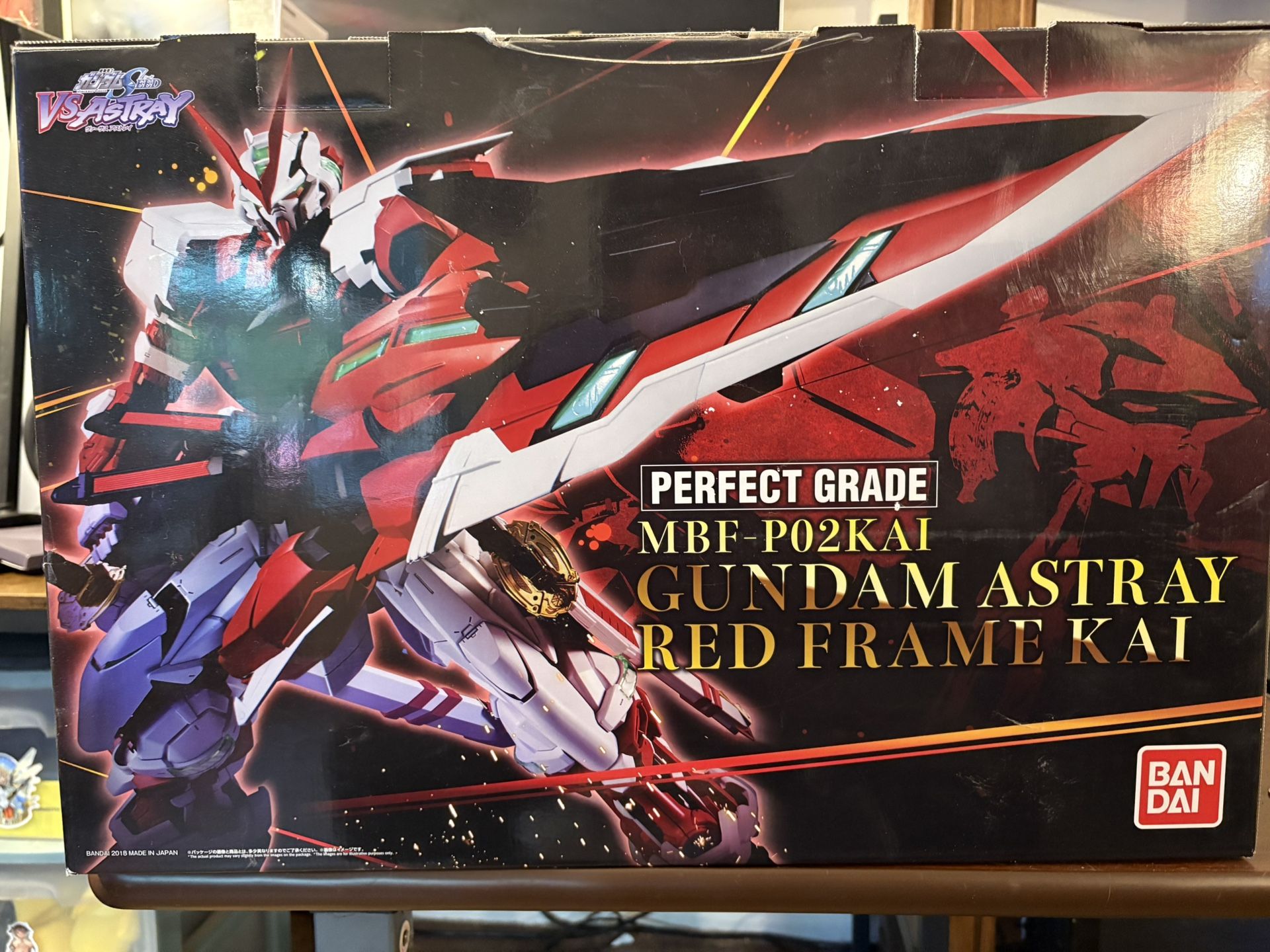 Bandai Hobby - Gundam Seed Vs Astray - Gundam Astray Red Frame Kai PG 1/60 Model Kit