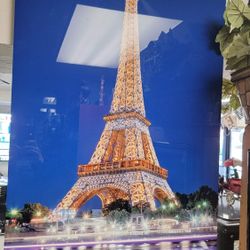 Eiffel Tower on Metal 