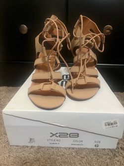 Heeled sandle