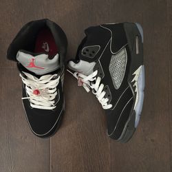 Jordan Metallic 5s      Size 10