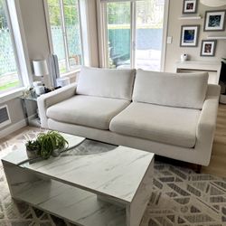 Modern Couch With Pillows