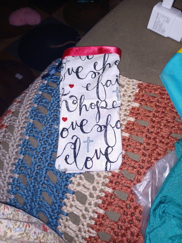 Cell Phone Mini Tote By GRACE C LOVE totes