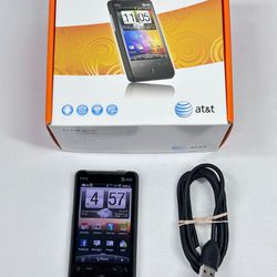 #690 HTC Aria Android (AT&T) 3G Smartphone Black w/ Original Box