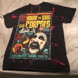 House Of A Thousand Corpses Rob Zombie Universal Studios Halloween Horror Night Teeshirt