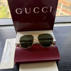 Gucci Gg1514S Gold Aviator Sunglasses Shades For Men And Women 