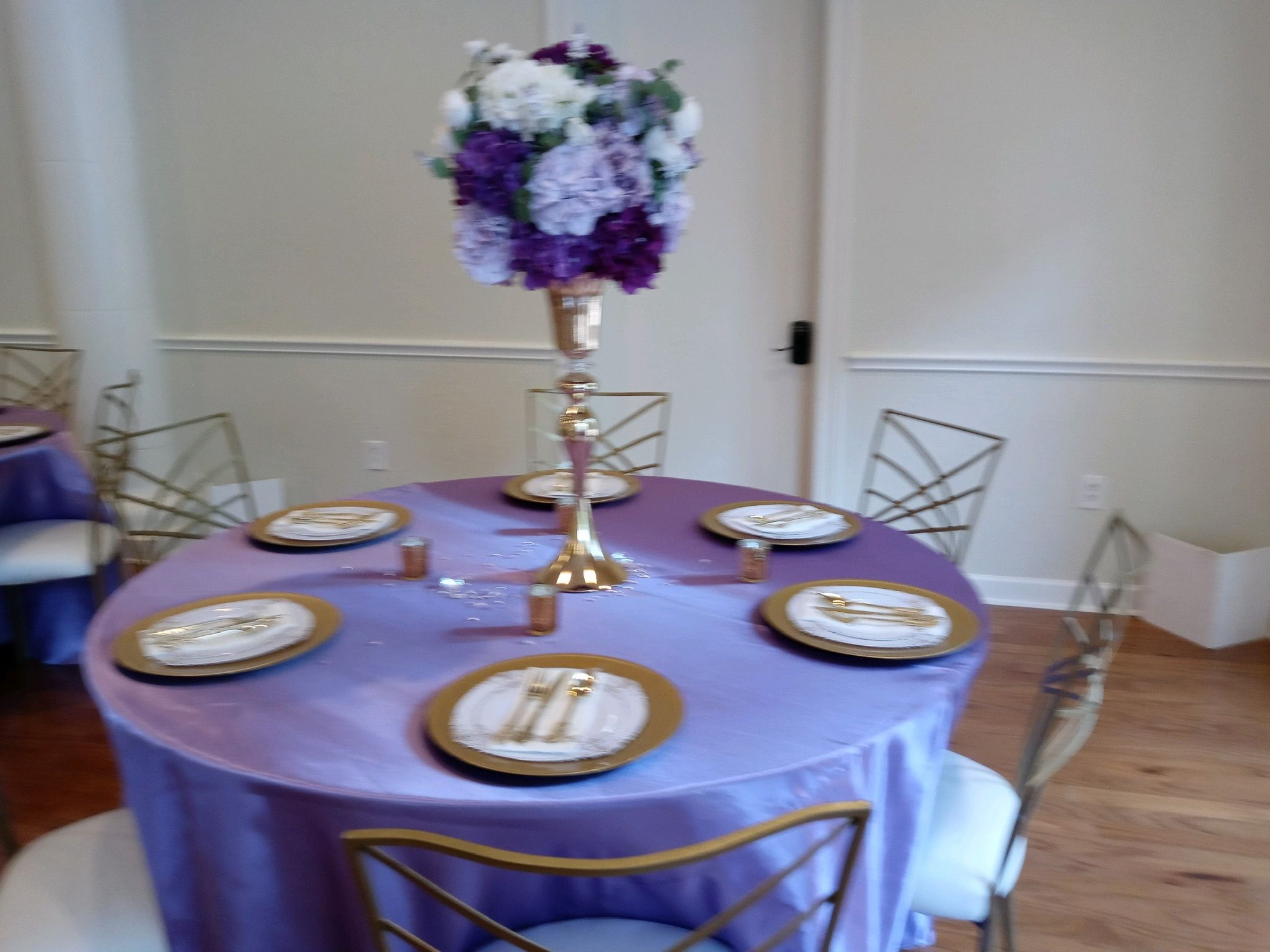 Lilac  Table Linen 