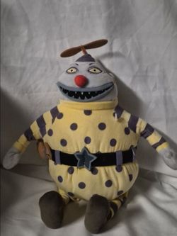 Tim Burton Nightmare before Christmas Disney parks Clown Plush