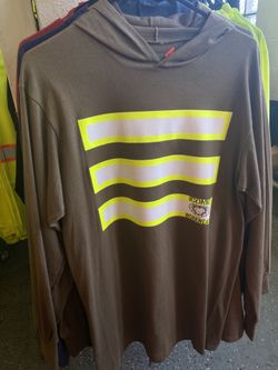 High Visibility Safety Long Sleeves with Hoodie