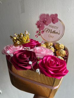 Mother’s Day heart chocolate Box
