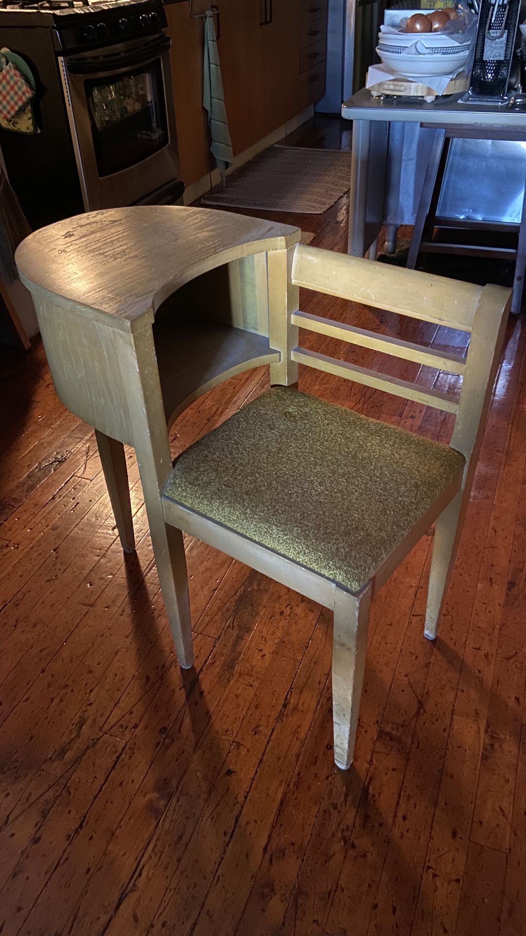 Vintage Telephone Table/chair