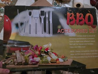 BBQ grill set