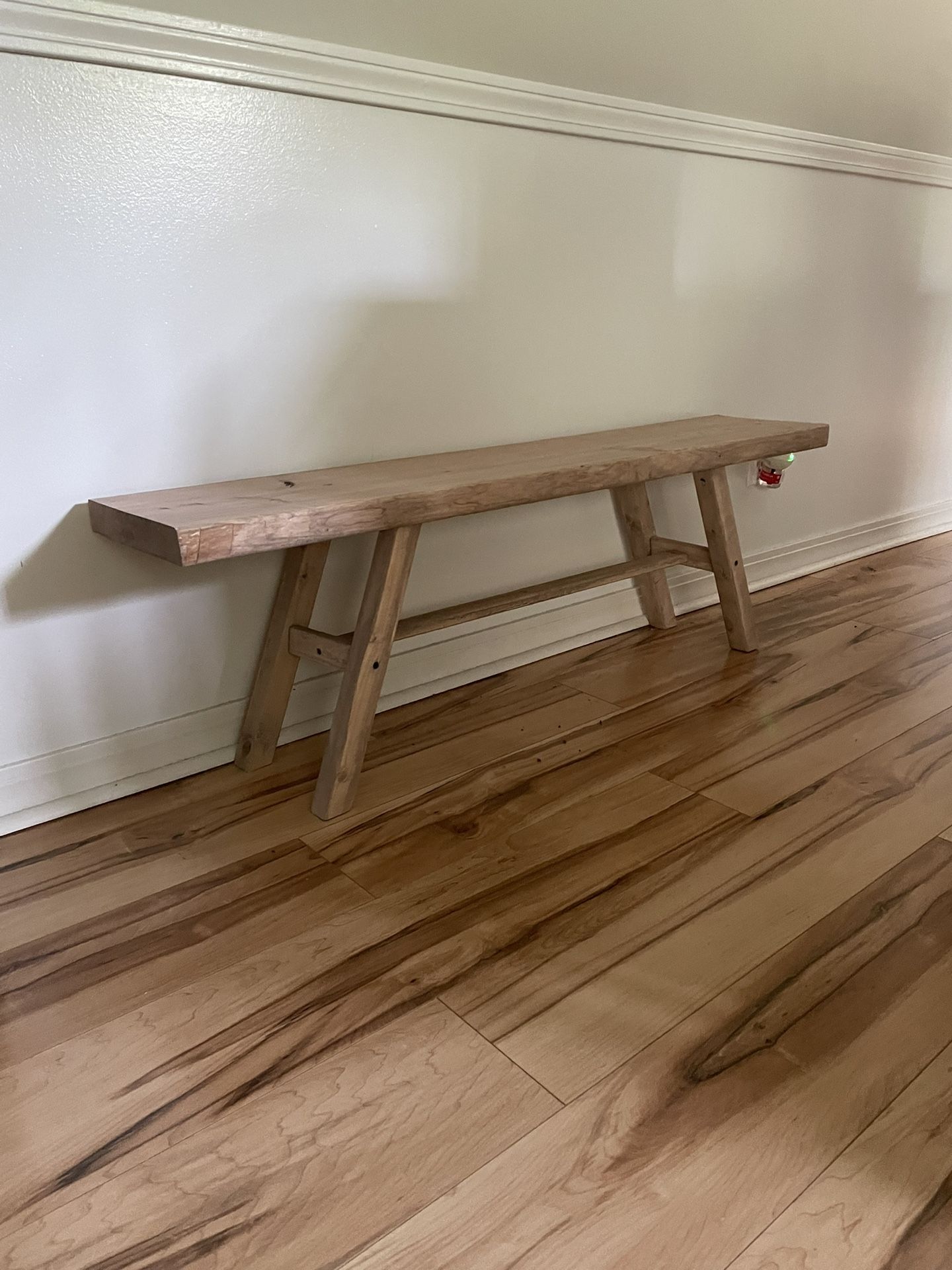 Wood Bench