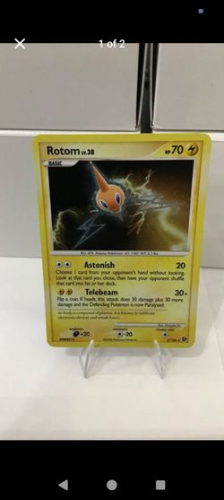 Rotom Pokemon Great Encounters holo #7/106