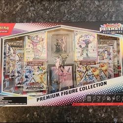 Pokémon Prismatic Evolutions Premium Figure Collection Box – Factory Sealed