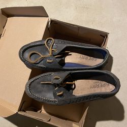 Sperry  Woman’s 7.5” Size Shoes! Blue!