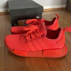 Adidas NMD R1 Sneakers Vivid Red Size 6.5 M