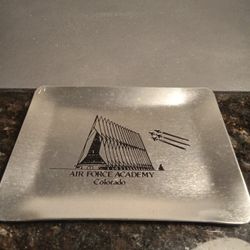 Air Force Academy Colorado Aluminum Tray 