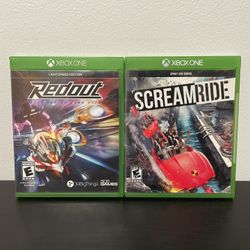 Redout / ScreamRide Xbox One Video Game Bundle Lightspeed Edition