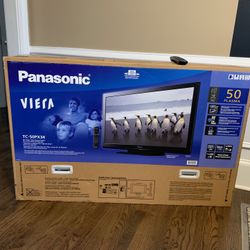 Free 50” Panasonic Plasma TV - needs repair 