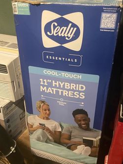 Sealy cool touch 11in queen hybrid mattress