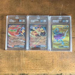 Lot Of Pokemon. Graded Tag 10’s. Low Pop