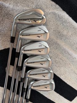 Mizuno JPX 921 SEL Golf Irons Left Handed Stiff Flex 5-PW Project X 6.0 Shafts