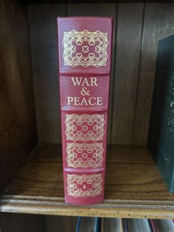 Easton Press War & Peace Leatherbound Book