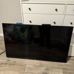 55 Inch TV With Fire TV And Mount