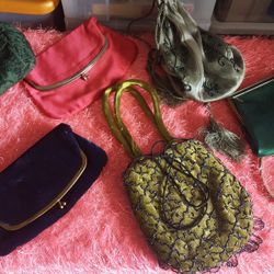 Antique Style Hand Purses and Pocketbooks, Pre-Owned